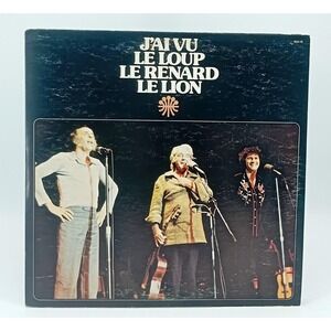 J'ai Vu le Loup, le Renard, le Lion – 2-LP Vinyl Set – French Folk – VG+